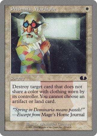 Prismatic Wardrobe [Unglued] MTG Single Magic: The Gathering  | Multizone: Comics And Games