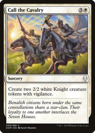 Call the Cavalry [Dominaria] MTG Single Magic: The Gathering  | Multizone: Comics And Games