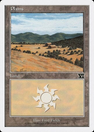 Plains (334) [Classic Sixth Edition] MTG Single Magic: The Gathering  | Multizone: Comics And Games