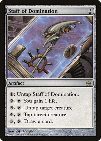 Staff of Domination [Fifth Dawn] MTG Single Magic: The Gathering  | Multizone: Comics And Games