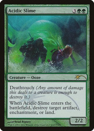 Acidic Slime [Friday Night Magic 2012] MTG Single Magic: The Gathering  | Multizone: Comics And Games