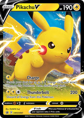 Pikachu V (SWSH061) (Jumbo Card) [Sword & Shield: Black Star Promos] Pokemon Single Pokémon  | Multizone: Comics And Games