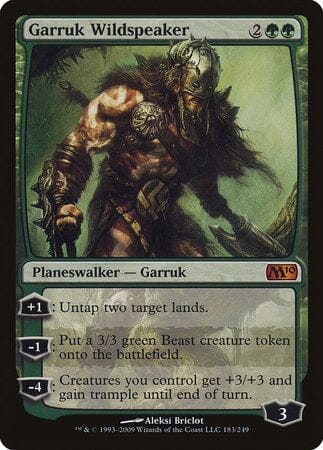 Garruk Wildspeaker [Magic 2010] MTG Single Magic: The Gathering  | Multizone: Comics And Games