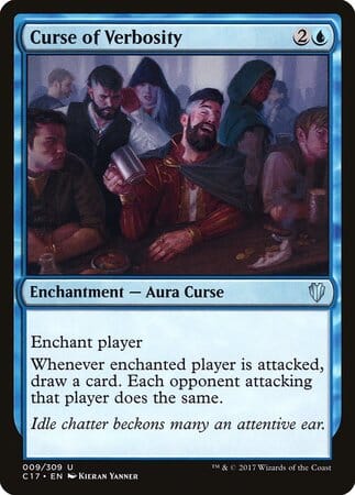 Curse of Verbosity [Commander 2017] MTG Single Magic: The Gathering  | Multizone: Comics And Games