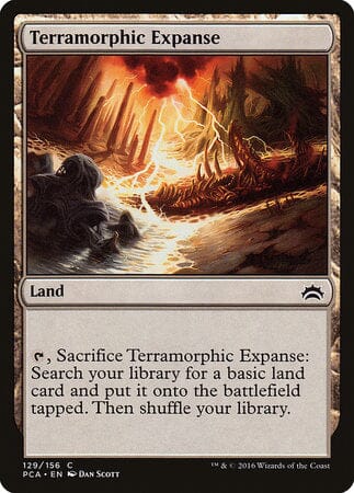 Terramorphic Expanse [Planechase Anthology] MTG Single Magic: The Gathering  | Multizone: Comics And Games