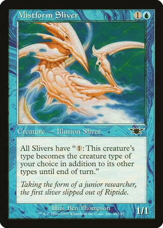 Mistform Sliver [Legions] MTG Single Magic: The Gathering  | Multizone: Comics And Games