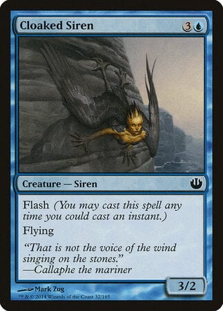 Cloaked Siren [Journey into Nyx] MTG Single Magic: The Gathering  | Multizone: Comics And Games