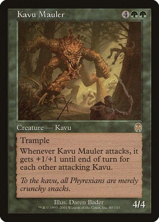 Kavu Mauler [Apocalypse] MTG Single Magic: The Gathering  | Multizone: Comics And Games