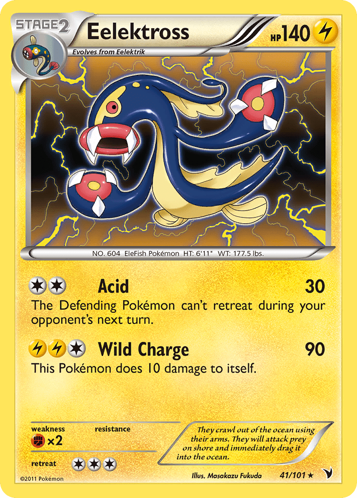 Eelektross (41/101) [Black & White: Noble Victories] Pokemon Single Pokémon  | Multizone: Comics And Games