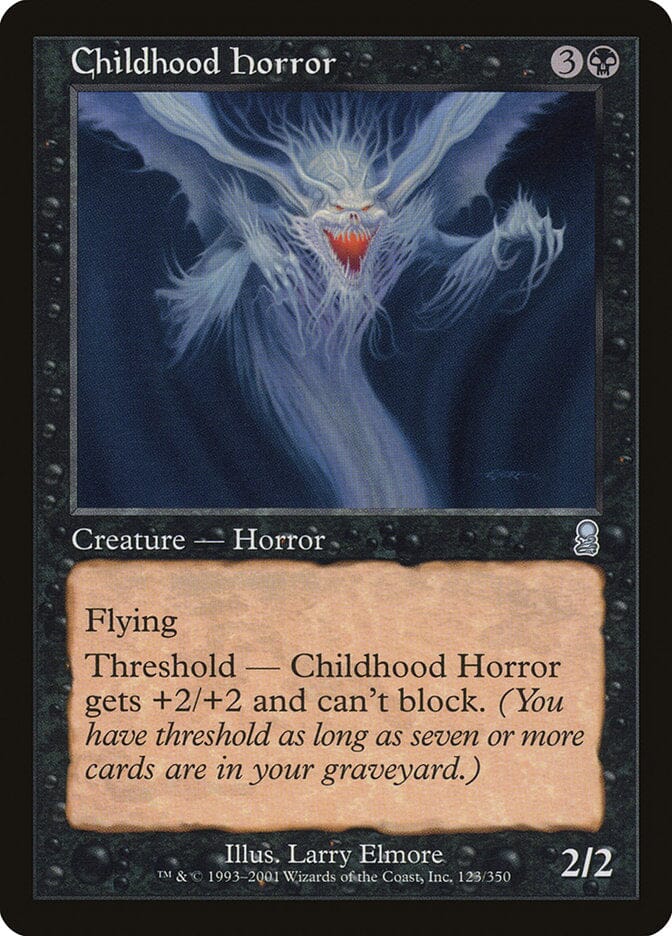 Childhood Horror [Odyssey] MTG Single Magic: The Gathering  | Multizone: Comics And Games