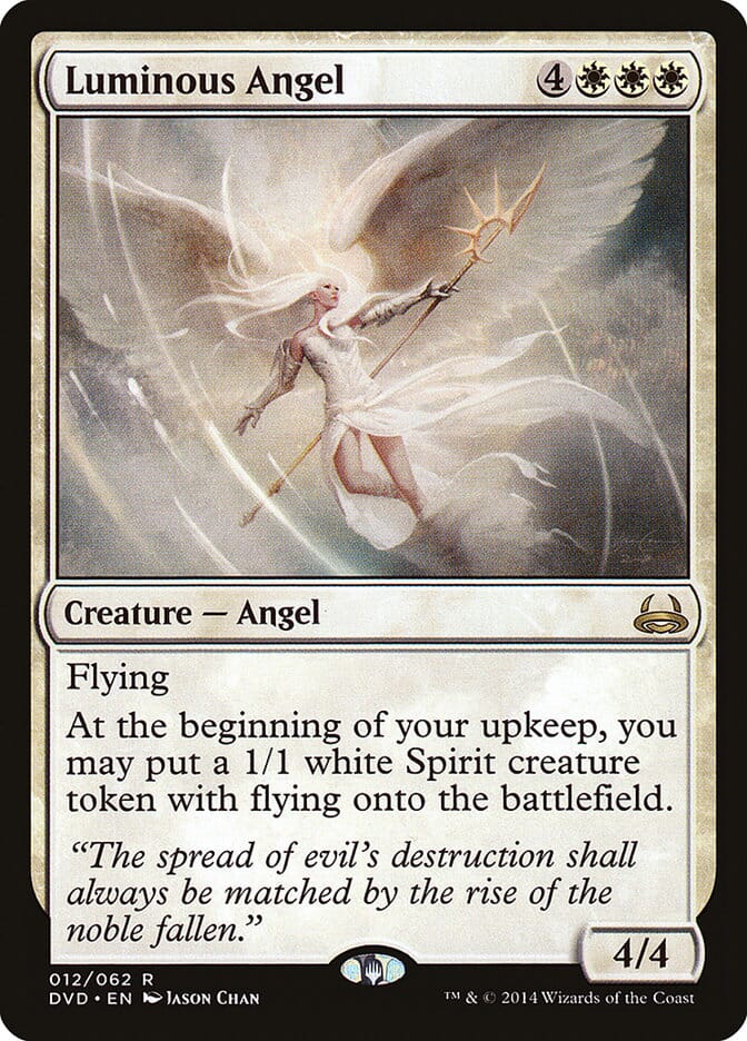 Luminous Angel (Divine vs. Demonic) [Duel Decks Anthology] MTG Single Magic: The Gathering  | Multizone: Comics And Games