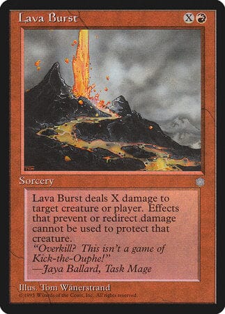 Lava Burst [Ice Age] MTG Single Magic: The Gathering  | Multizone: Comics And Games