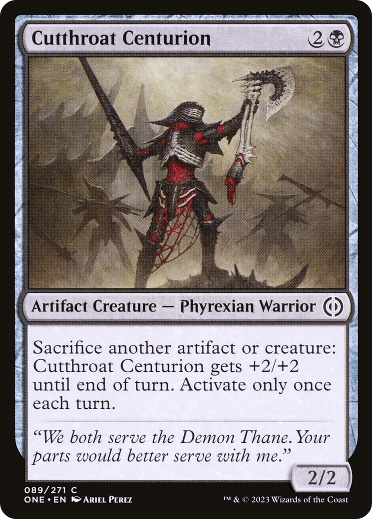 Cutthroat Centurion [Phyrexia: All Will Be One] MTG Single Magic: The Gathering  | Multizone: Comics And Games