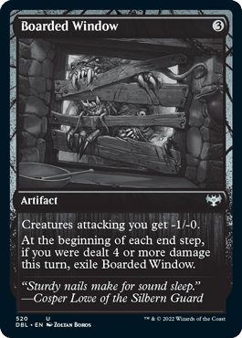Boarded Window [Innistrad: Double Feature] MTG Single Magic: The Gathering  | Multizone: Comics And Games