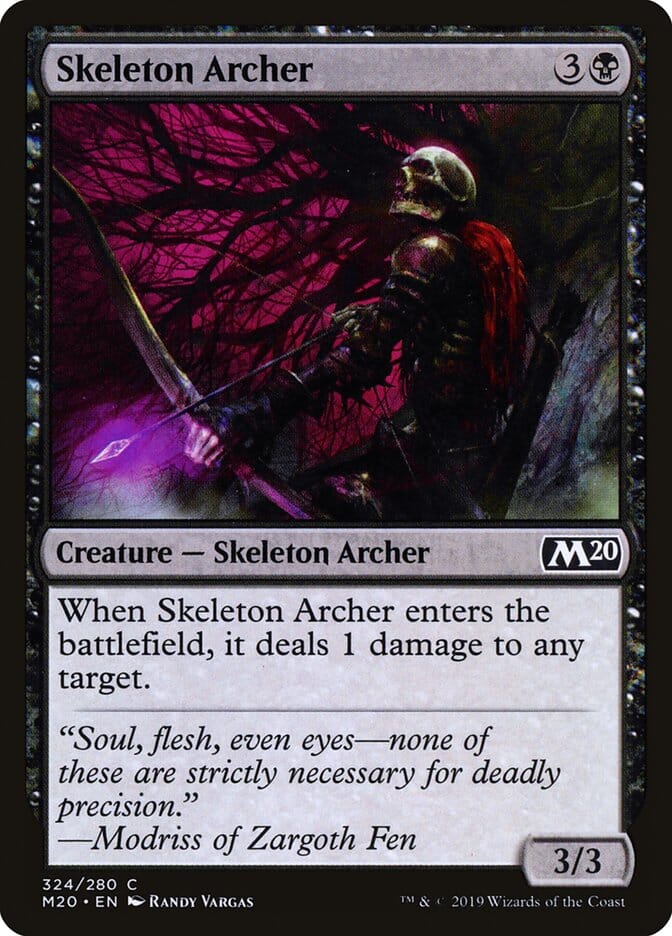 Skeleton Archer [Core Set 2020] MTG Single Magic: The Gathering  | Multizone: Comics And Games