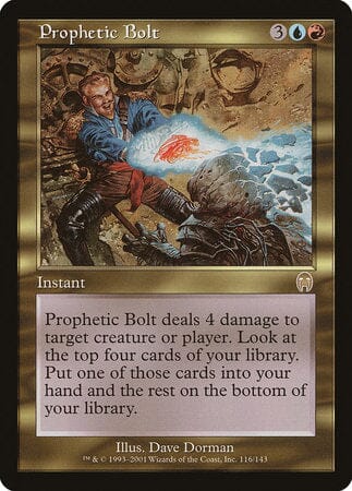 Prophetic Bolt [Apocalypse] MTG Single Magic: The Gathering  | Multizone: Comics And Games