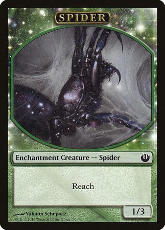 Spider Token [Journey into Nyx Tokens] MTG Single Magic: The Gathering  | Multizone: Comics And Games