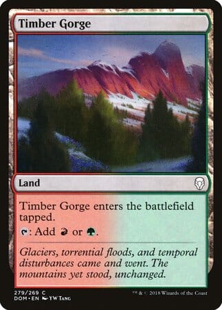 Timber Gorge [Dominaria] MTG Single Magic: The Gathering  | Multizone: Comics And Games