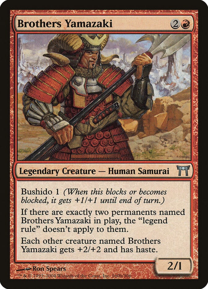 Brothers Yamazaki (160b/306) [Champions of Kamigawa] MTG Single Magic: The Gathering  | Multizone: Comics And Games