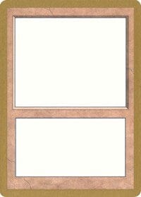1999 World Championship Blank Card [World Championship Decks 1999] MTG Single Magic: The Gathering  | Multizone: Comics And Games