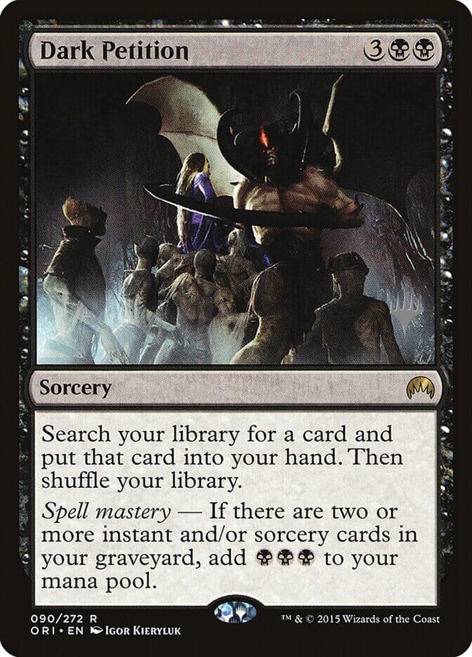 Dark Petition (Promo Pack) [Kaldheim Promos] MTG Single Magic: The Gathering  | Multizone: Comics And Games