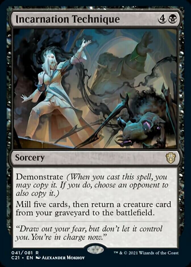 Incarnation Technique [Commander 2021] MTG Single Magic: The Gathering  | Multizone: Comics And Games