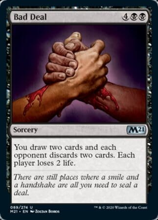 Bad Deal [Core Set 2021] MTG Single Magic: The Gathering  | Multizone: Comics And Games