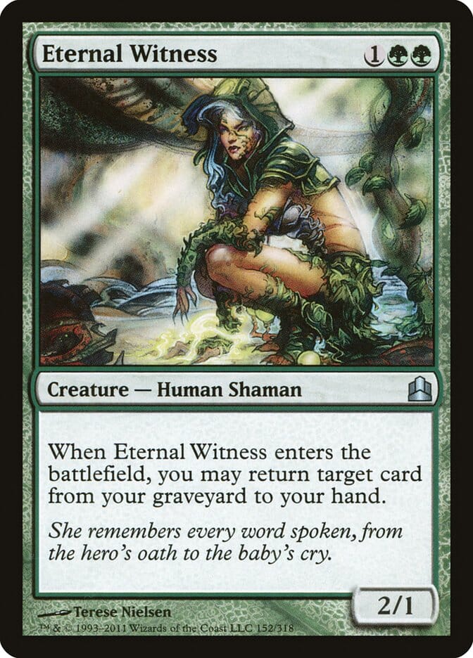 Eternal Witness [Commander 2011] MTG Single Magic: The Gathering  | Multizone: Comics And Games