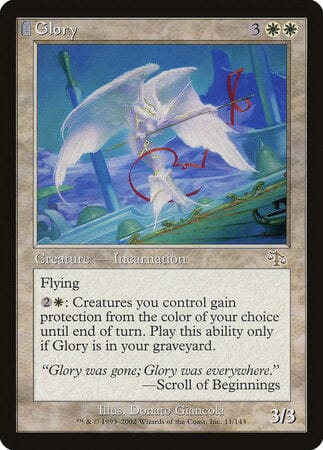 Glory [Judgment] MTG Single Magic: The Gathering  | Multizone: Comics And Games