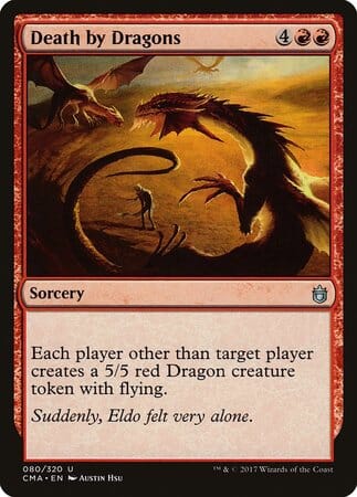 Death by Dragons [Commander Anthology] MTG Single Magic: The Gathering  | Multizone: Comics And Games
