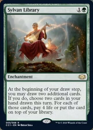Sylvan Library [Commander Collection: Green] MTG Single Magic: The Gathering  | Multizone: Comics And Games