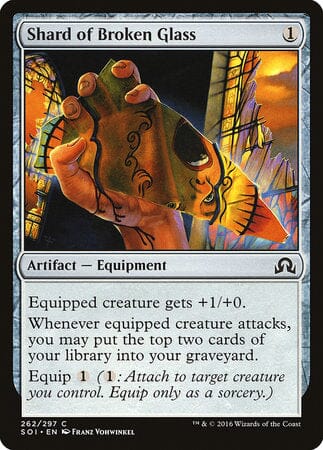 Shard of Broken Glass [Shadows over Innistrad] MTG Single Magic: The Gathering  | Multizone: Comics And Games