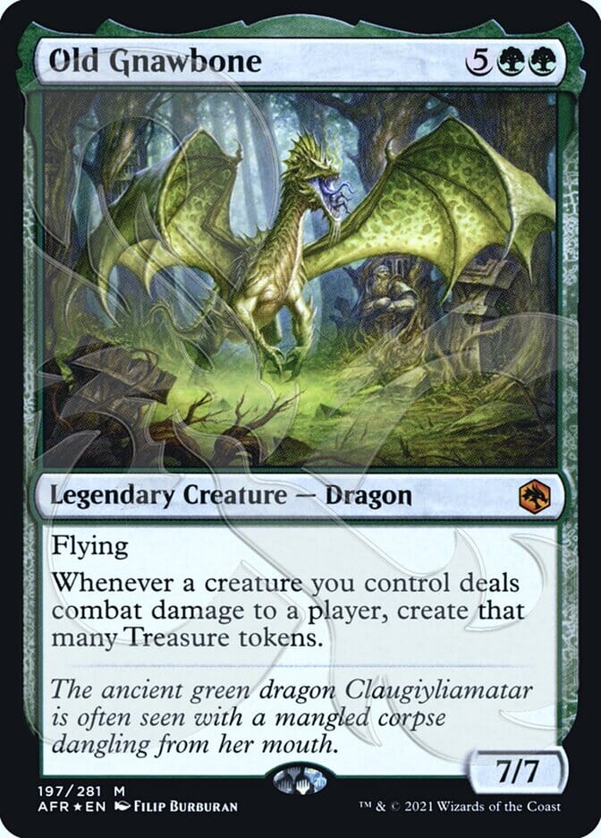 Old Gnawbone (Ampersand Promo) [Dungeons & Dragons: Adventures in the Forgotten Realms Promos] MTG Single Magic: The Gathering  | Multizone: Comics And Games