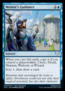 Mentor's Guidance [Strixhaven: School of Mages] MTG Single Magic: The Gathering  | Multizone: Comics And Games