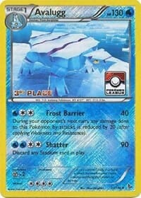 Avalugg (31/106) (League Promo 3rd Place) [XY: Flashfire] Pokemon Single Pokémon  | Multizone: Comics And Games