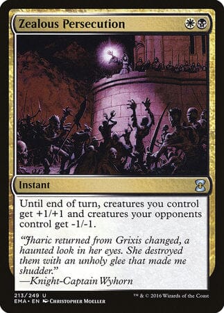 Zealous Persecution [Eternal Masters] MTG Single Magic: The Gathering  | Multizone: Comics And Games