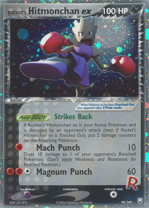 Rocket's Hitmonchan ex (98/109) [EX: Team Rocket Returns] Pokemon Single Pokémon  | Multizone: Comics And Games