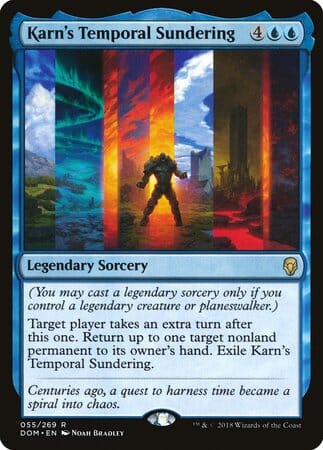 Karn's Temporal Sundering [Dominaria] MTG Single Magic: The Gathering  | Multizone: Comics And Games