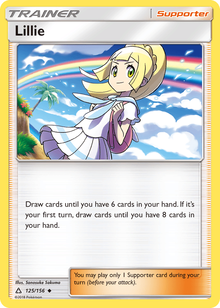 Lillie (125/156) [Sun & Moon: Ultra Prism] Pokemon Single Pokémon  | Multizone: Comics And Games