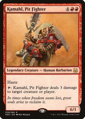 Kamahl, Pit Fighter [Duel Decks: Mind vs. Might] MTG Single Magic: The Gathering  | Multizone: Comics And Games