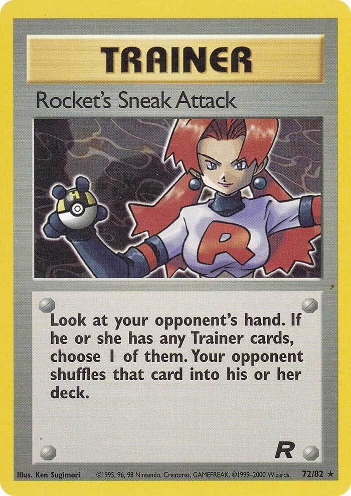 Rocket's Sneak Attack (72/82) [Team Rocket Unlimited] Pokemon Single Pokémon  | Multizone: Comics And Games