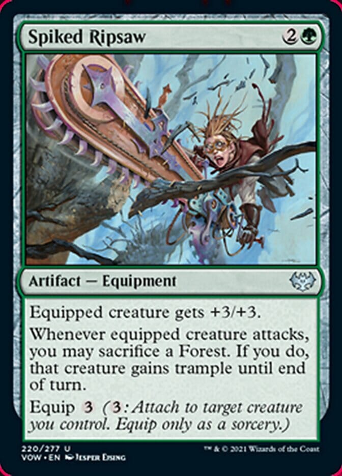 Spiked Ripsaw [Innistrad: Crimson Vow] MTG Single Magic: The Gathering  | Multizone: Comics And Games