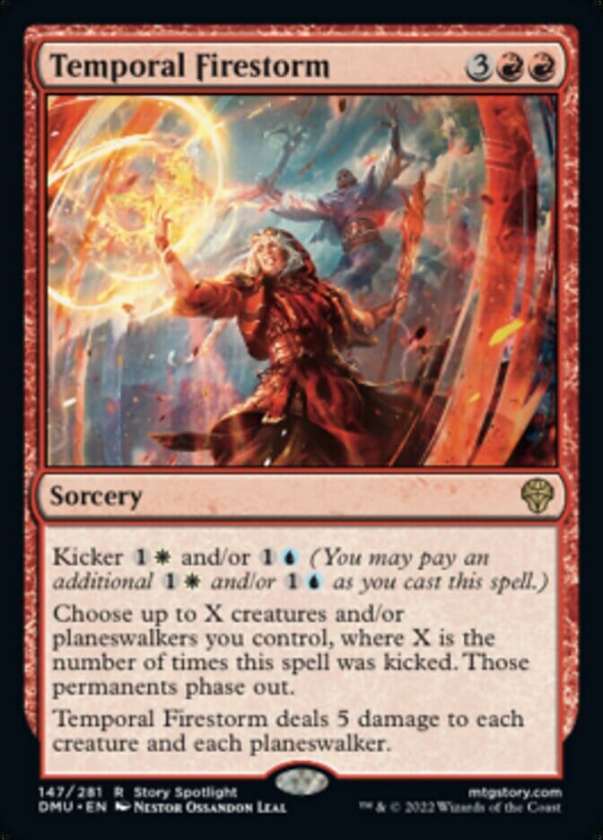 Temporal Firestorm [Dominaria United] MTG Single Magic: The Gathering  | Multizone: Comics And Games