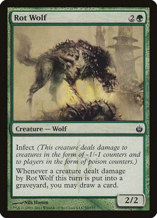 Rot Wolf [Mirrodin Besieged] MTG Single Magic: The Gathering  | Multizone: Comics And Games