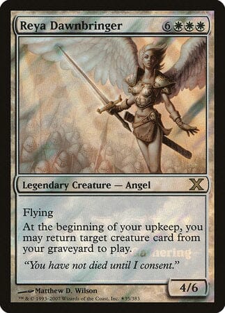 Reya Dawnbringer [Tenth Edition Promos] MTG Single Magic: The Gathering  | Multizone: Comics And Games