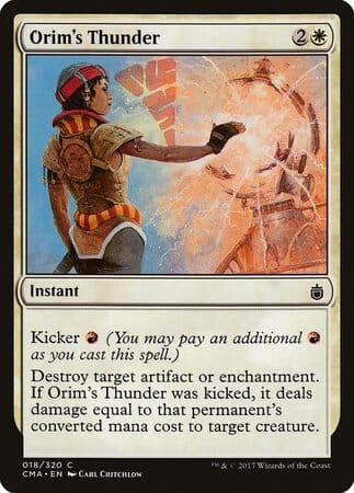 Orim's Thunder [Commander Anthology] MTG Single Magic: The Gathering  | Multizone: Comics And Games