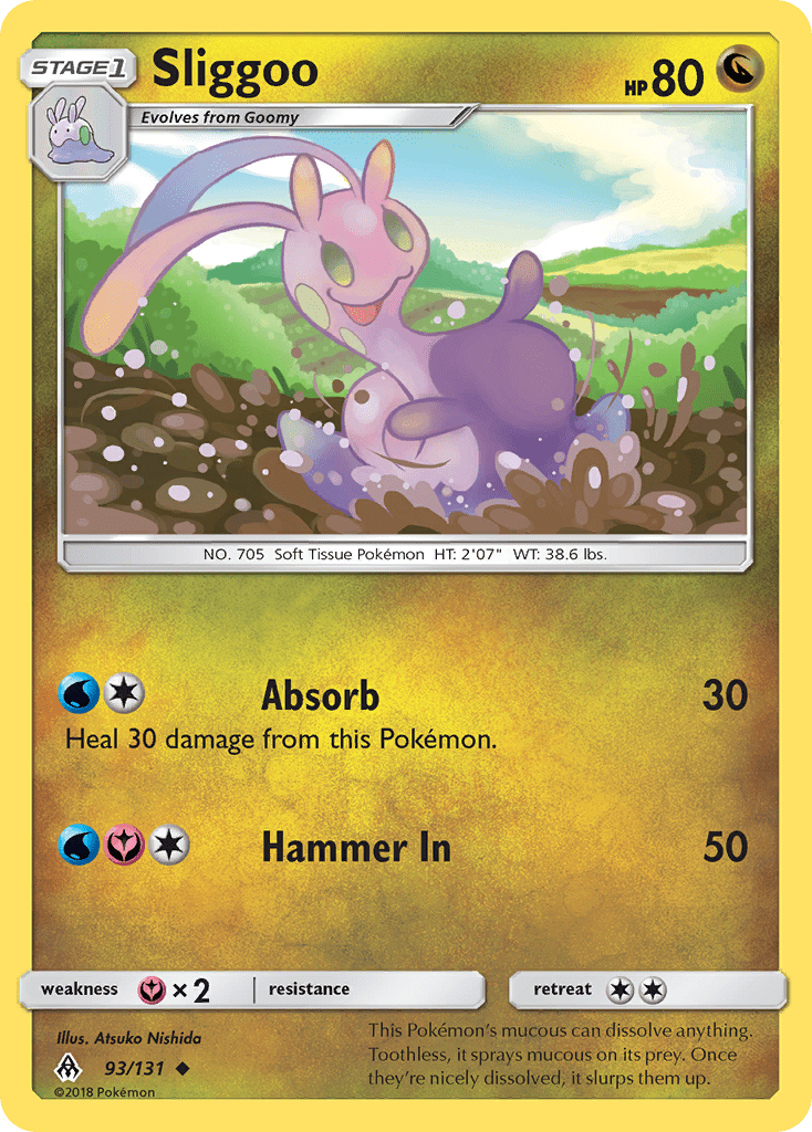 Sliggoo (93/131) [Sun & Moon: Forbidden Light] Pokemon Single Pokémon  | Multizone: Comics And Games