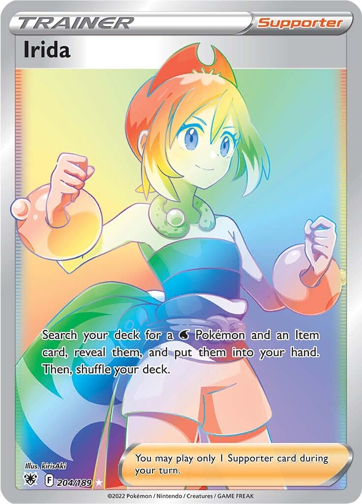 Irida (204/189) [Sword & Shield: Astral Radiance] Pokemon Single Pokémon  | Multizone: Comics And Games
