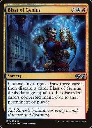 Blast of Genius [Ultimate Masters] MTG Single Magic: The Gathering  | Multizone: Comics And Games