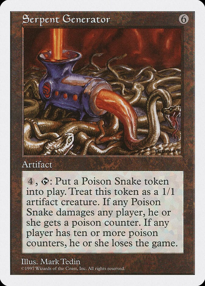 Serpent Generator [Fifth Edition] MTG Single Magic: The Gathering  | Multizone: Comics And Games